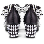 Chocolaticas® Mid Heels Arlequin Women's Mary Jane Pump
