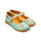 Chocolaticas® Atomic Pretzel Women's Mary Jane Flat by Hot Chocolate Design