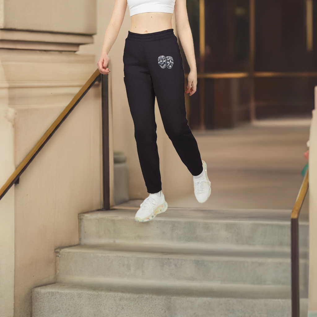 Theaterhose für Schauspieler, Adidas Unisex Fleece Jogger, Techie Jogginghose, Drama Maskenhose für die Schauspieler-Crew, Bühnenhelfer