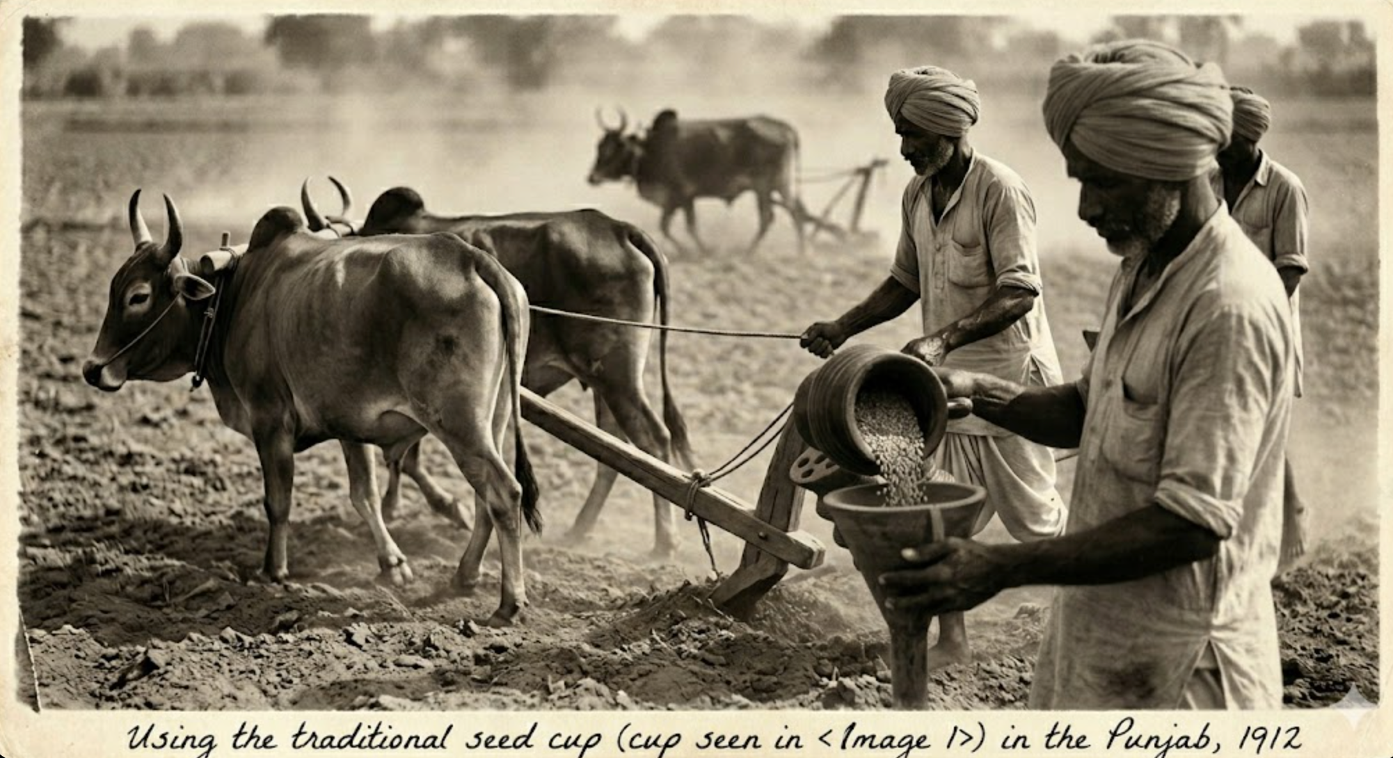 Coastal Whitewash Agrarian Seeder