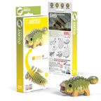 Ankylosaurus 3D Puzzle for Kids | Dinosaur STEM Craft Activity