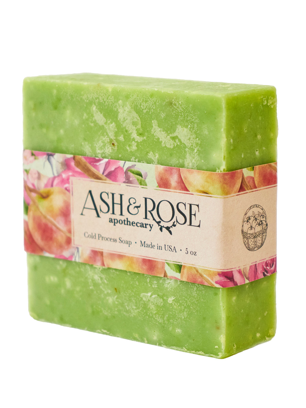 Apple Rose Soap Scrub Bar