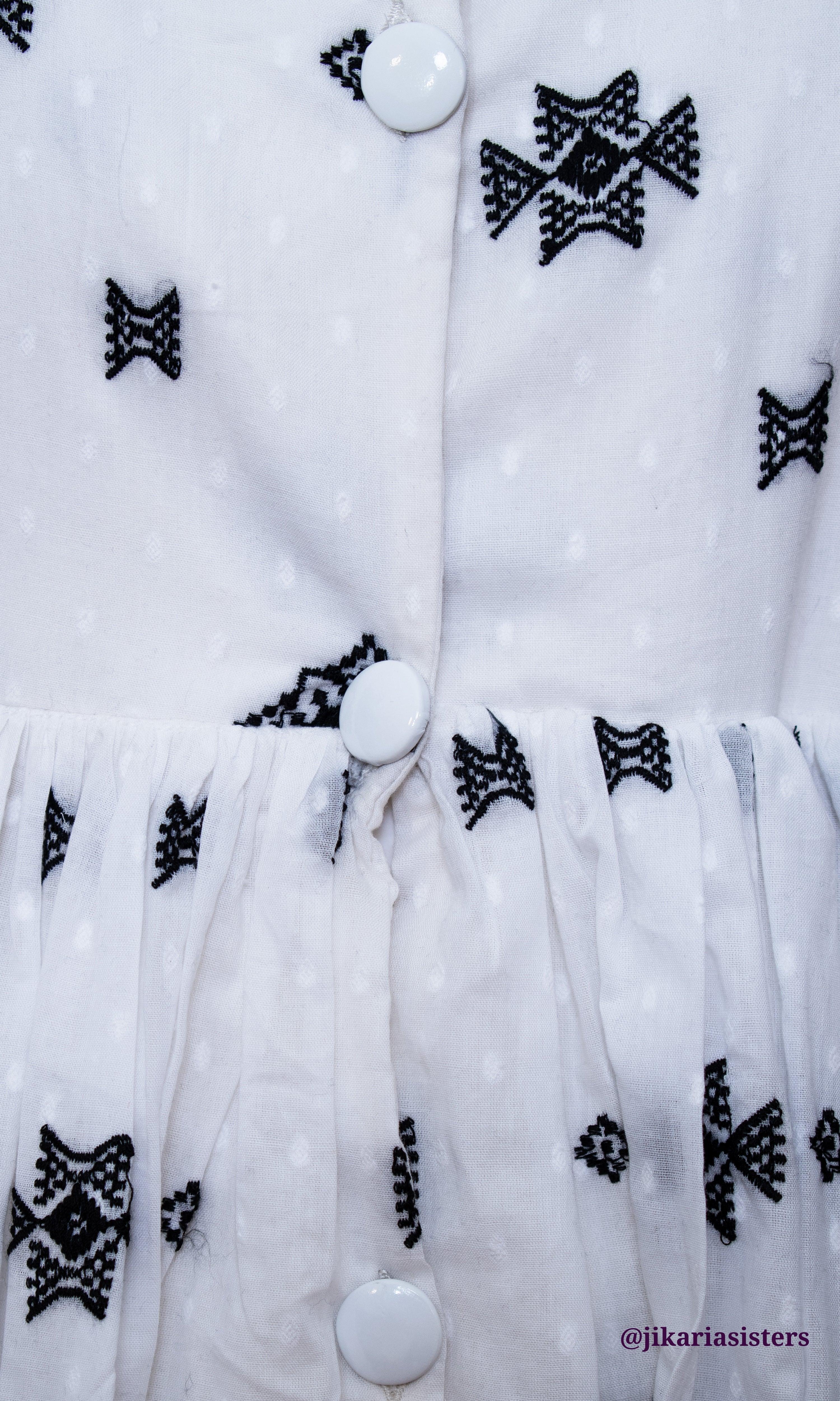 Arwen White Midi Dress