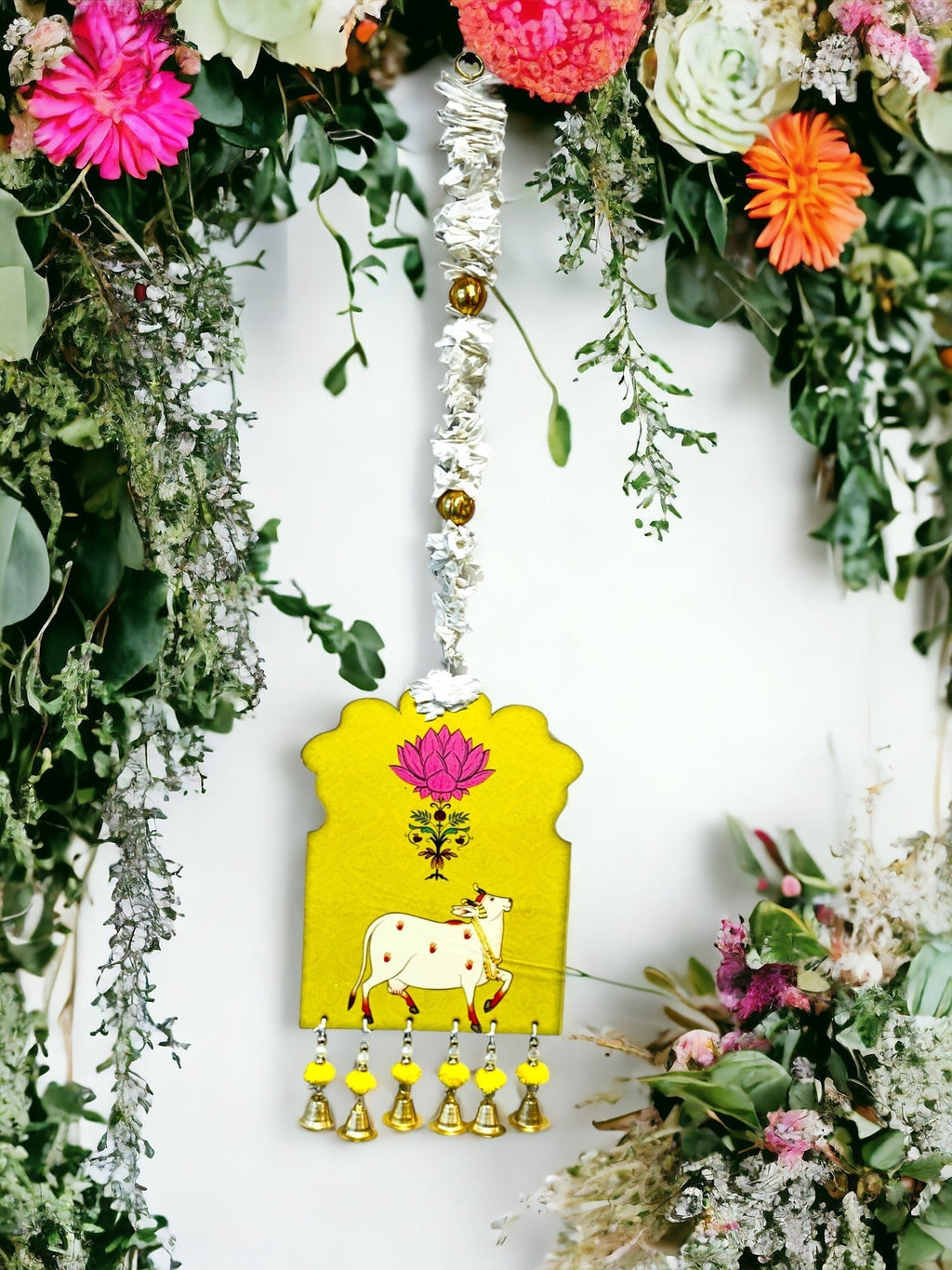 Double Sided Pichwai Cow Lari