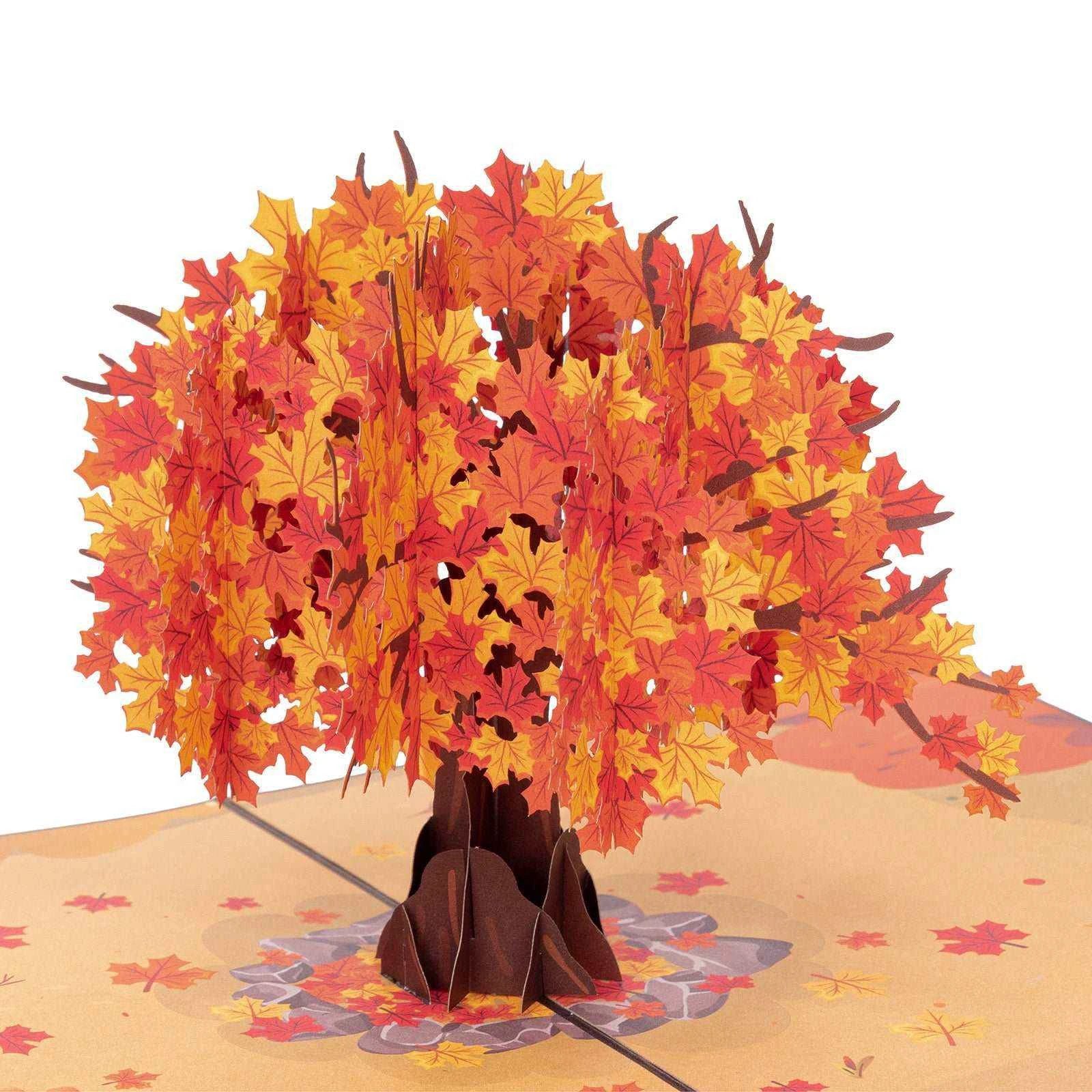 Autumn Tree Pop Up Card by Paper Love