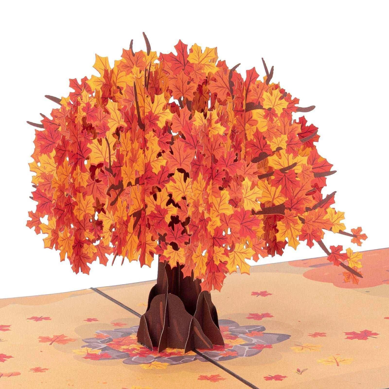 Autumn Tree Pop Up Card by Paper Love