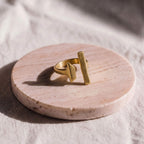 Nadi Brass Adjustable Parallel Bars Ring