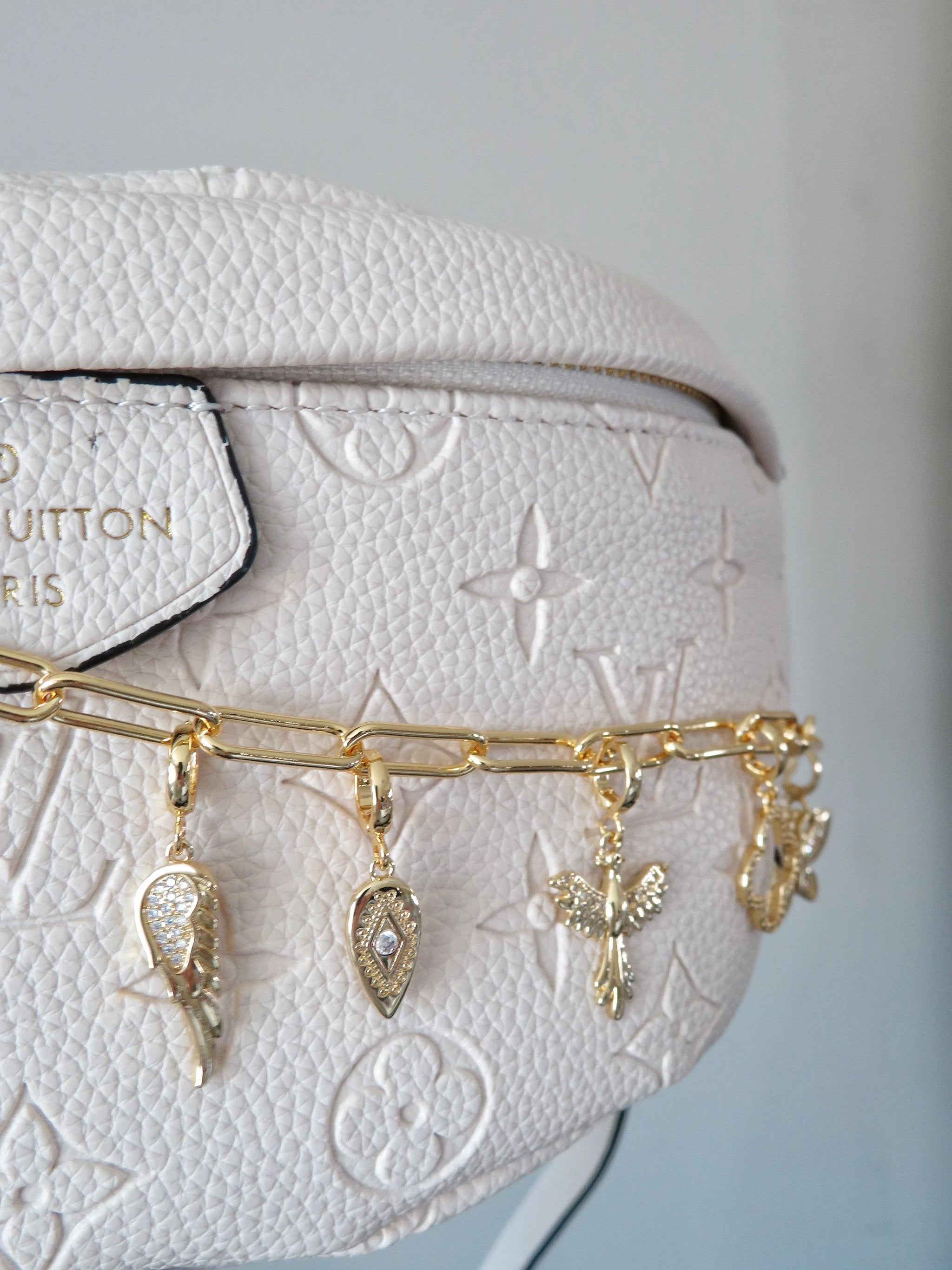 Charm Bar Chain - 18k Gold Plated - Handbag Chain by Curated By Suarez