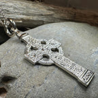 Artisan Irish Ahenny Cross Necklace - Made in Ireland