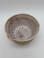 Ceramic large hyacinth speckle matcha bowl A206
