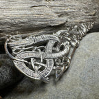 Artisan Irish Celtic Beast Brooch - Made in Ireland