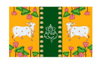 5x8 Feet Fabric Reusable Lord Ganesha Backdrop Banner for Wedding, Housewarming, Any ausipious occaions or pooja (1140)