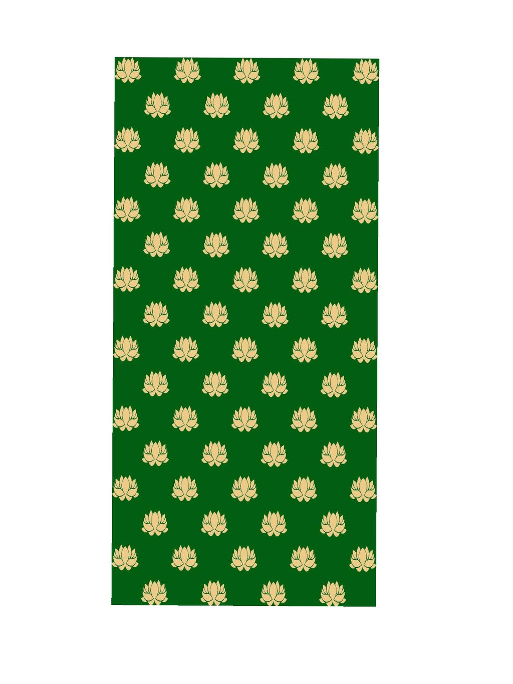8x5 Feet Fabric Reusable Big Lotus Backdrop Banner for Wedding, Seemantham Ceremony, Housewarming, any Auspicious occasions (AS1074)