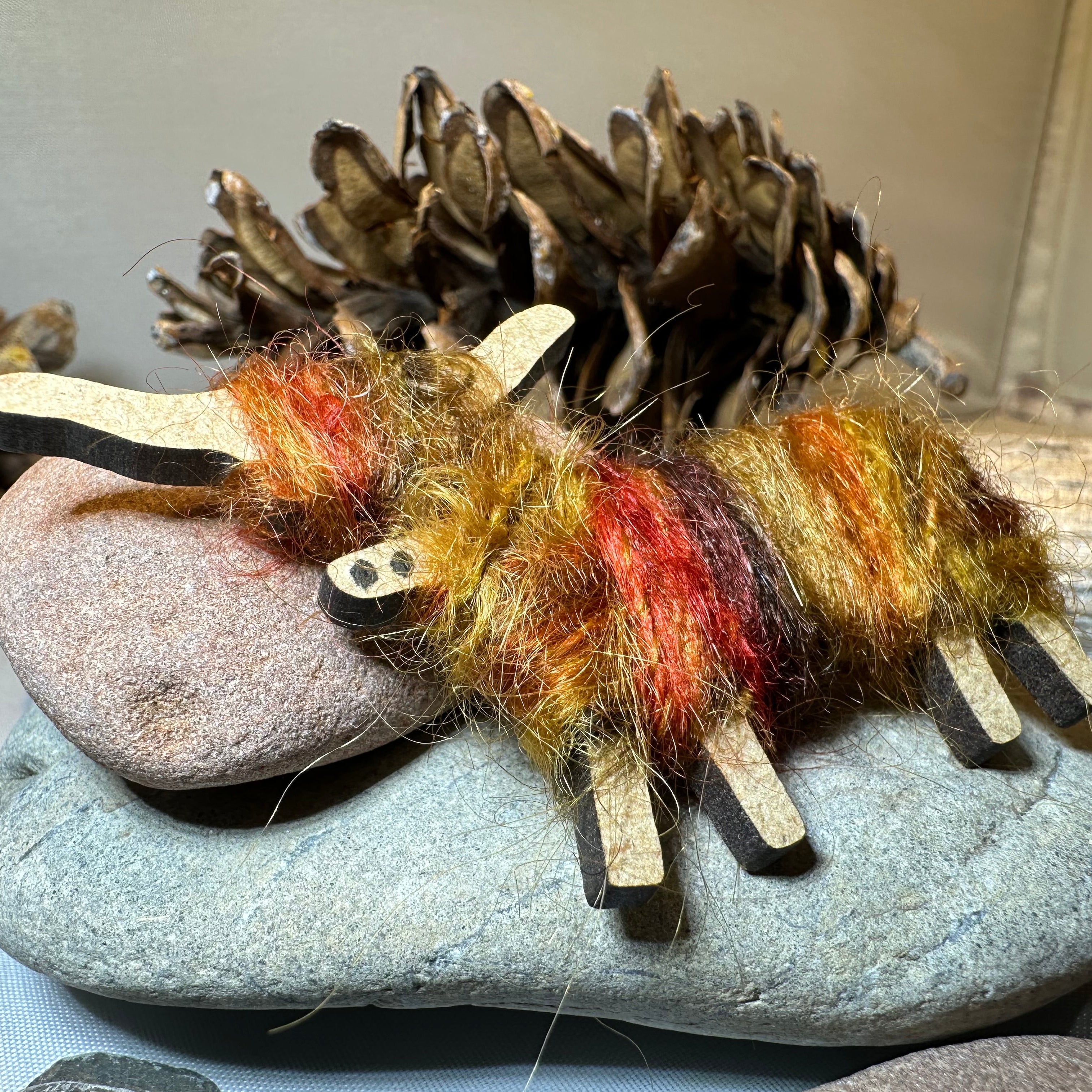 Scottish Highland Cow Scatter Pin - Handmade in Scotland