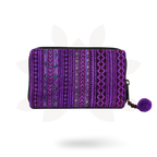 Diamond Upcycled Hmong Textile Cross-stitch Wallet - Thailand