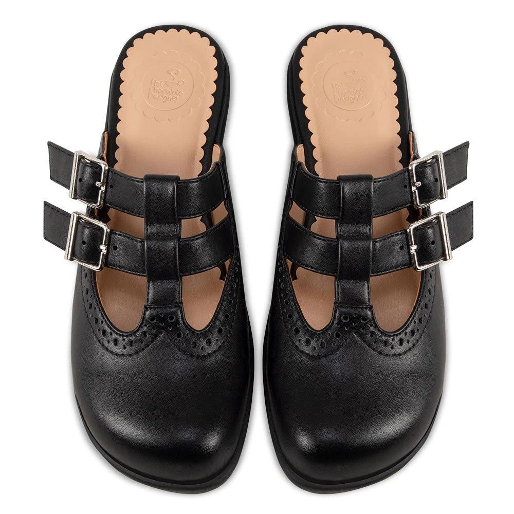 Chocolaticas® Blackout Women's Clog by Hot Chocolate Design