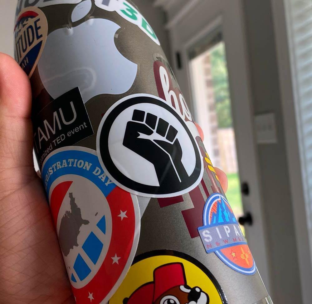 Black Lives Matter (BLM) Fist Sticker