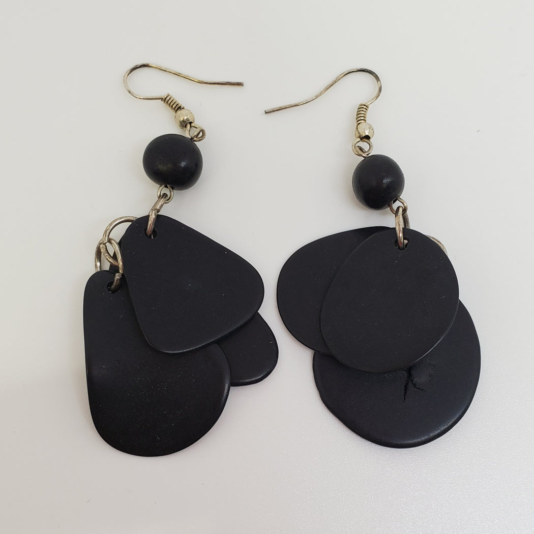 Tagua Nut Earrings