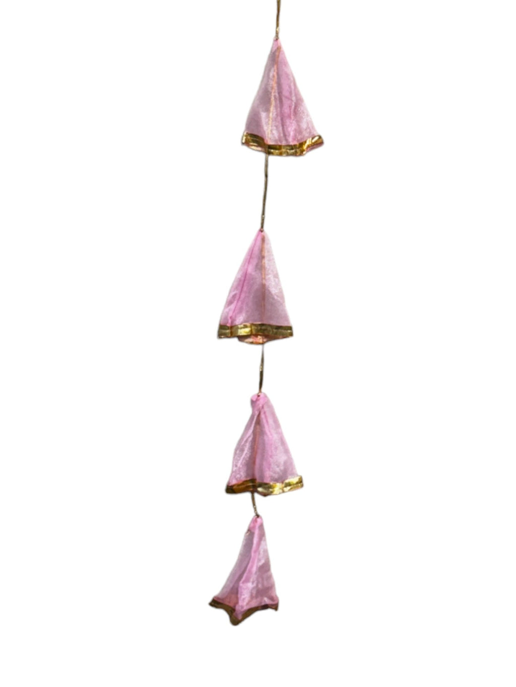 Net Fabric and Gota Lari, Set of 10