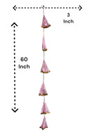 Net Fabric and Gota Lari, Set of 10