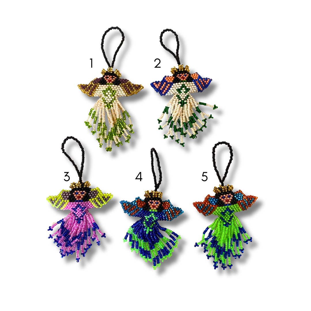 Angel Seed Bead Ornament - Guatemala