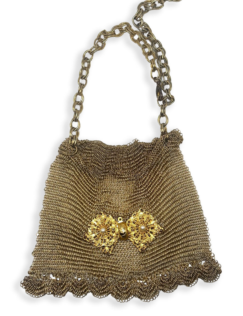 Antique German Purse Chainmail