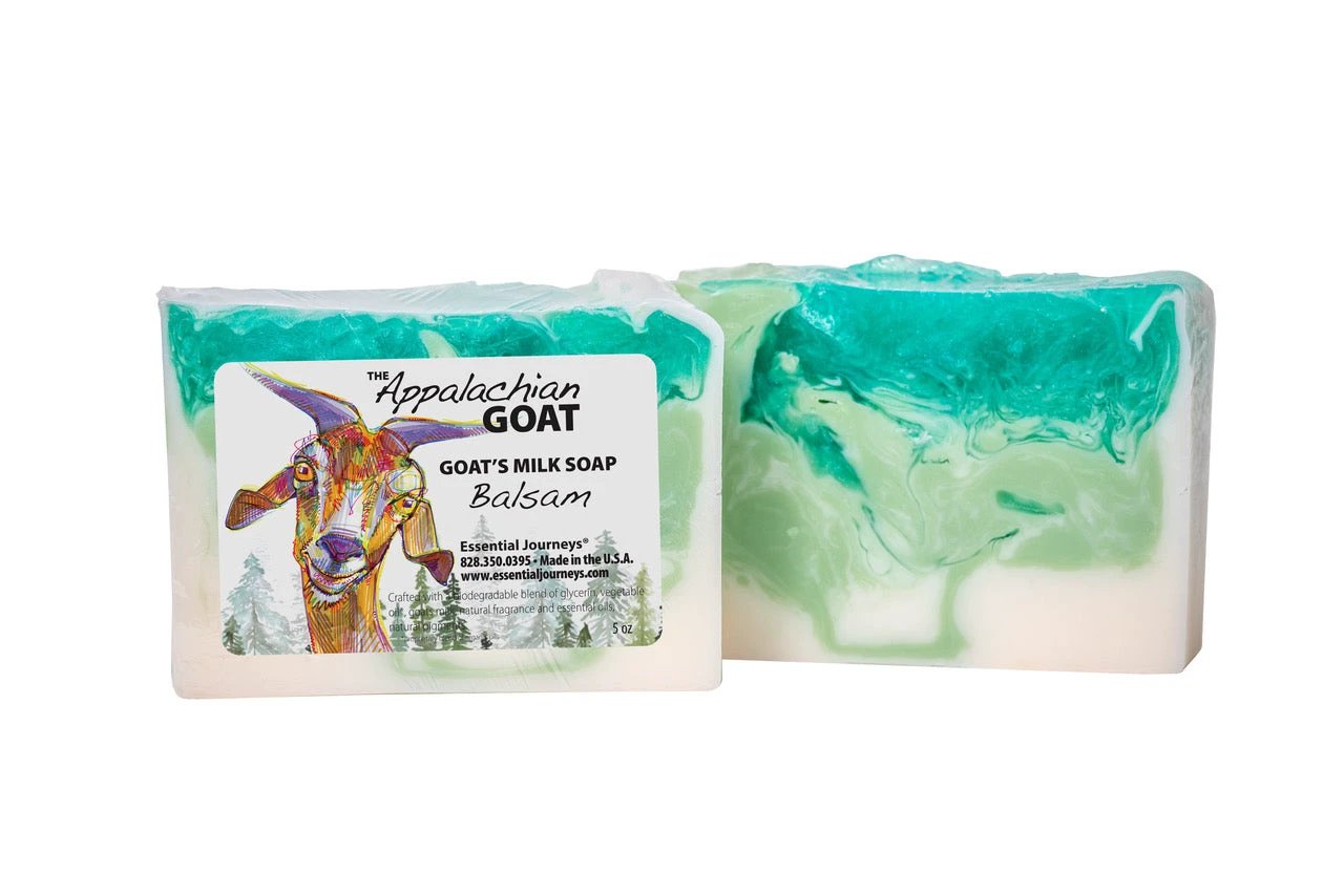 BALSAM GOATS MILK SOAP SLICE 5 oz by Essential Journeys