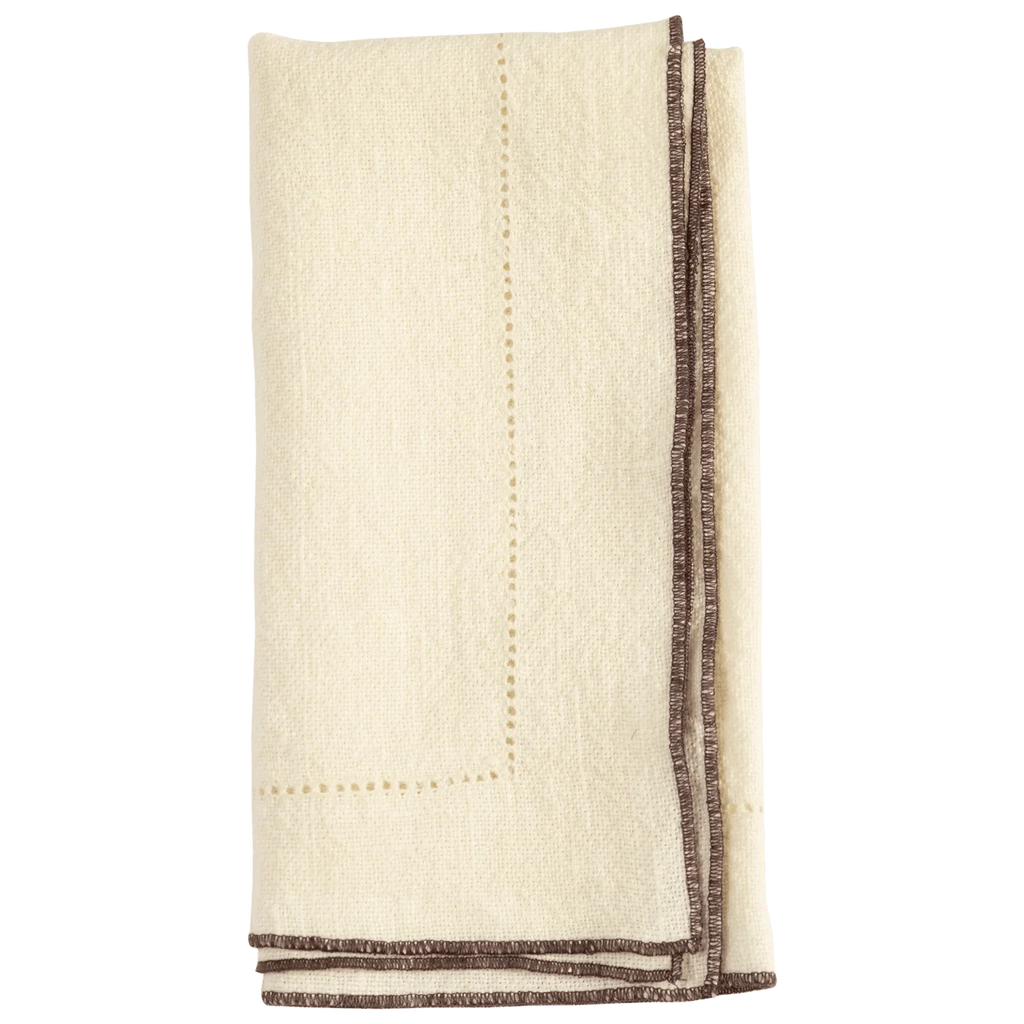 Jardin Handmade Linen Napkins, Set of 4 (3 Colors)