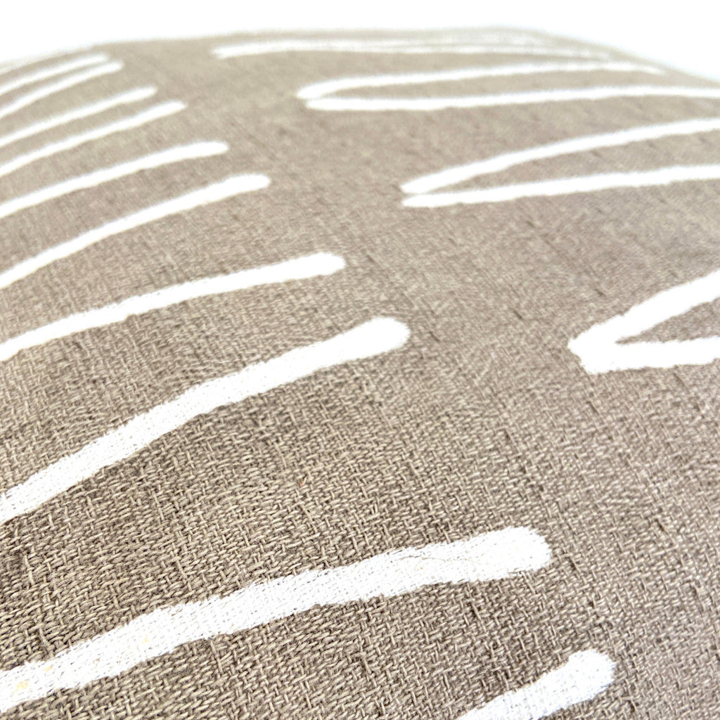 Sadza Lines Pillow Cover - Savanna Beige