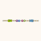 Best Friend Gift Candle & Friendship Bracelet Set - 4 Colors and Phrases