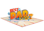 Best Dad Pop Up Card by Paper Love