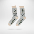 Better With Age Socks | Cactus Plants Illustration by The Bullish Store