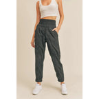 Black High Rise Warm-up Style Jogger [Sizes M-L Remaining] by The Bullish Store
