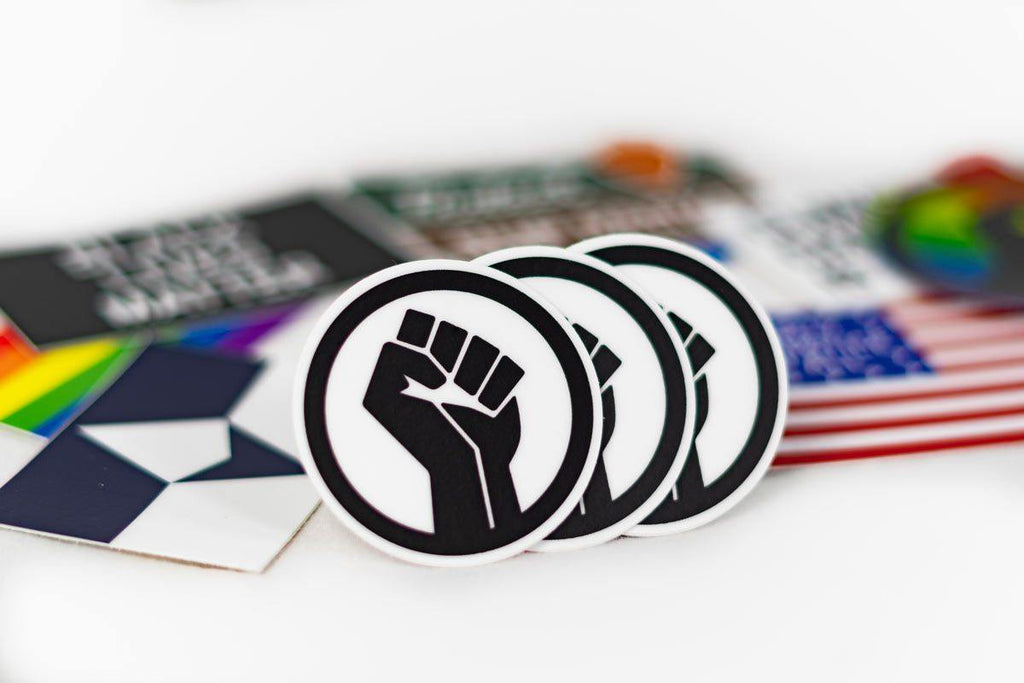 Black Lives Matter (BLM) Fist Sticker