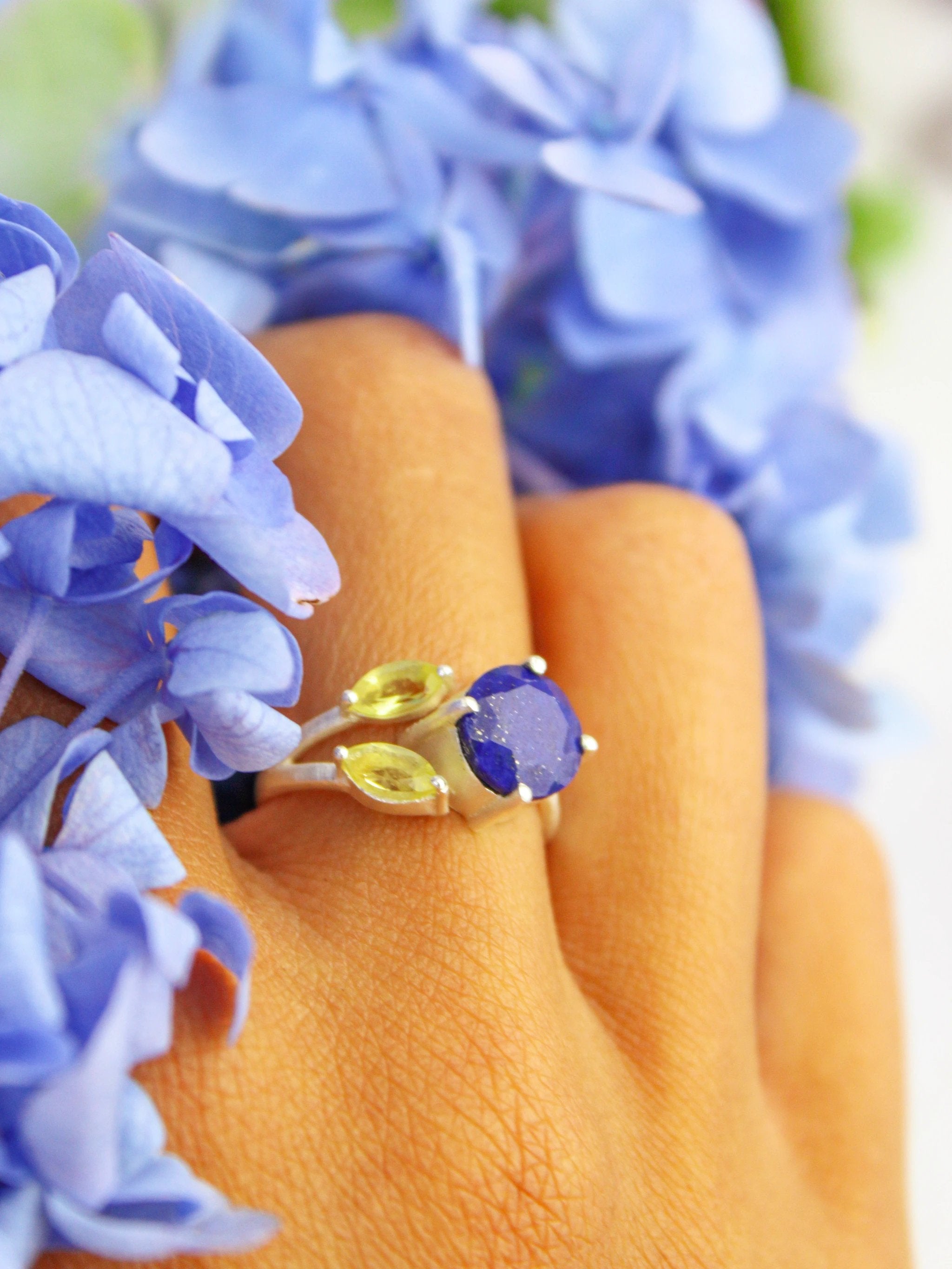 The Bloom Ring - Silver by Ash & Rose