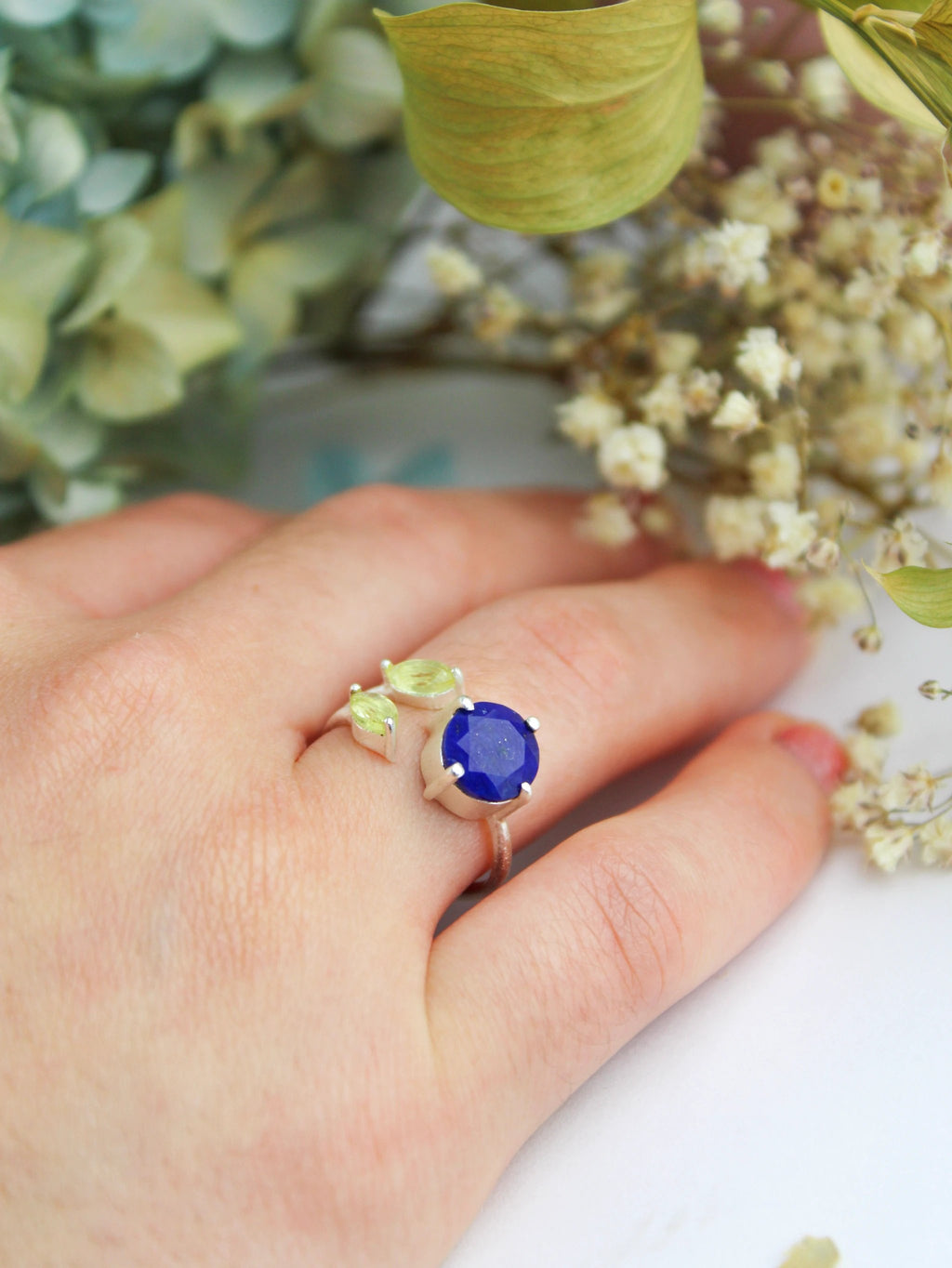The Bloom Ring - Silver by Ash & Rose