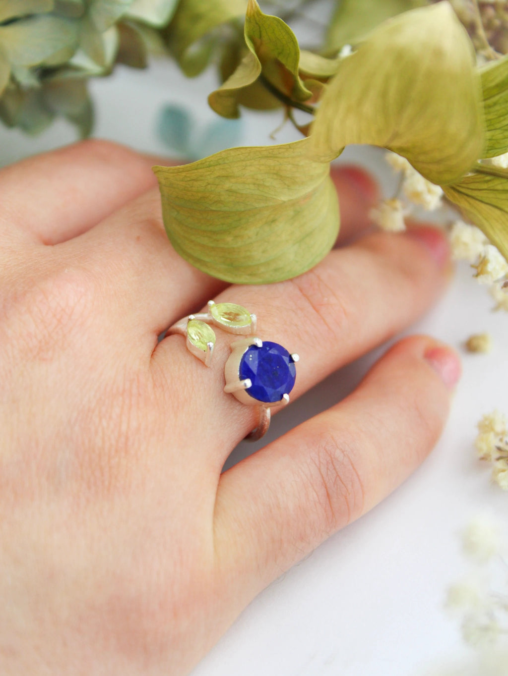 The Bloom Ring - Silver by Ash & Rose