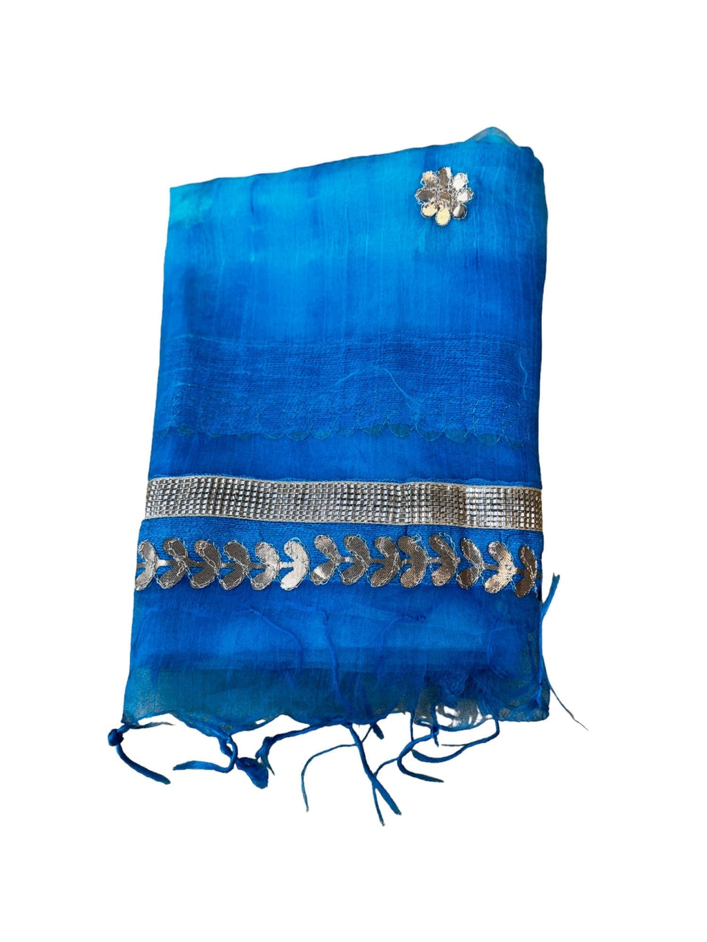 Dupatta with Golden Gota Work