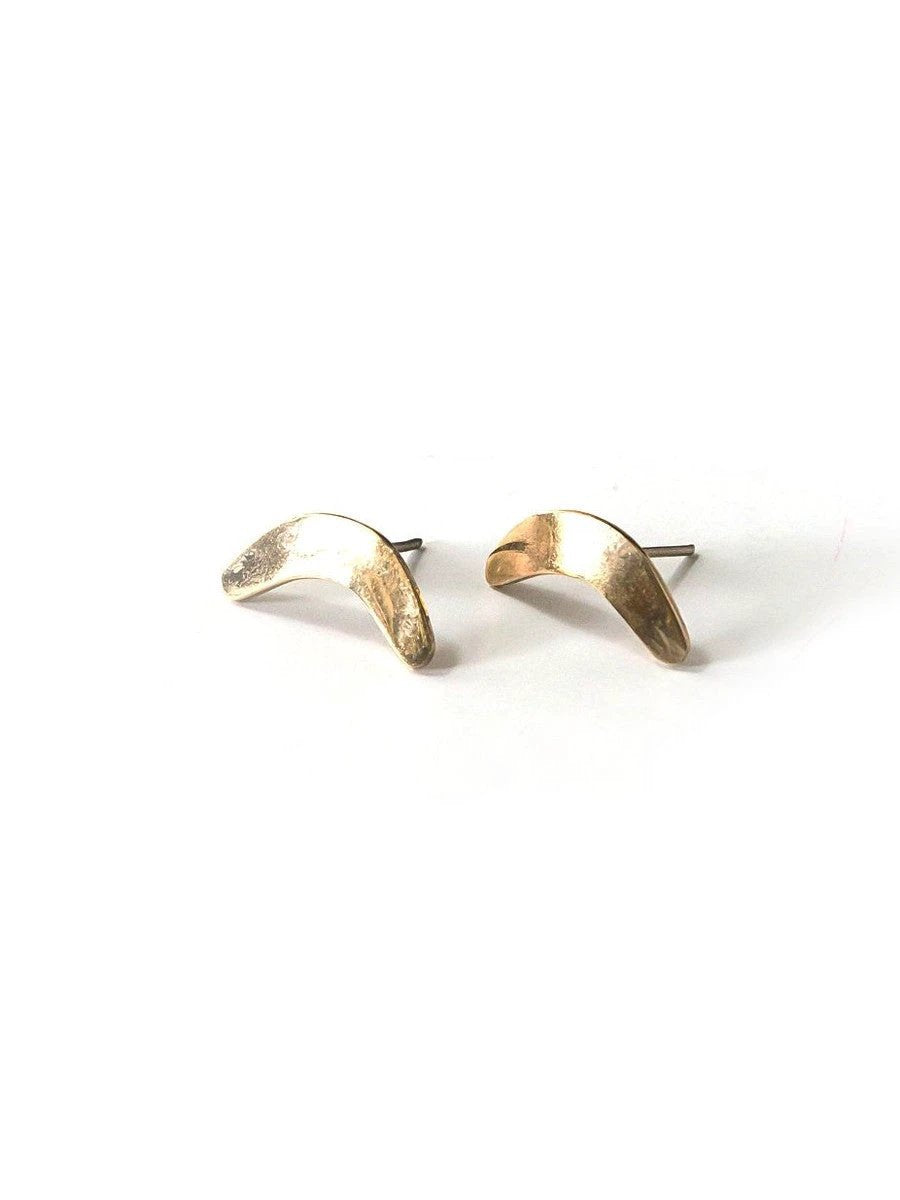 Boomerang Studs by Fair Anita