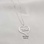 Israel Support Heart Necklace - 6 Styles
