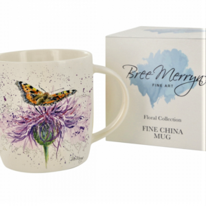 Bree Merryn Scottish Thistle & Butterfly Mug