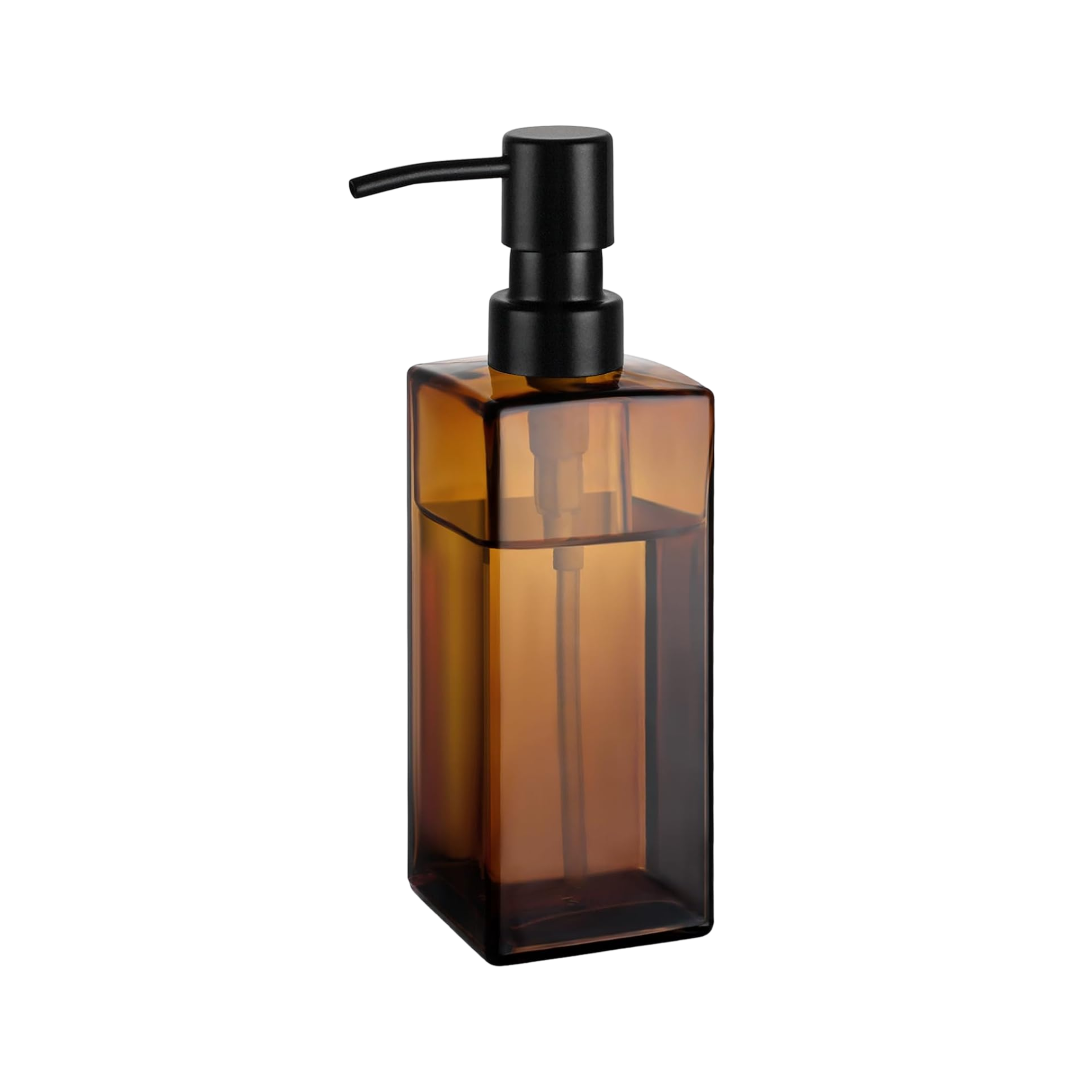 Amber Glass Soap Pump by Source by Studio Skara