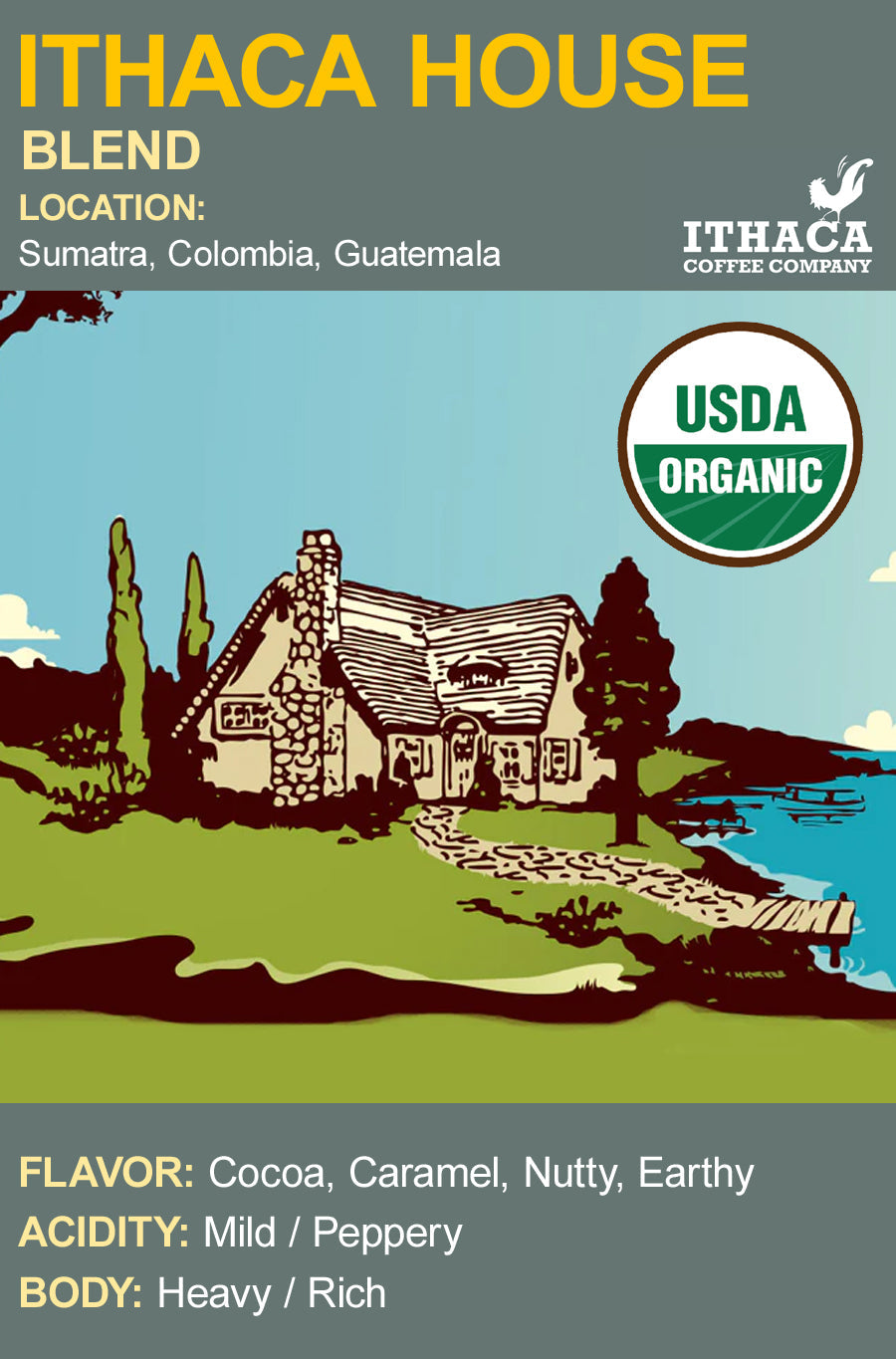 Ithaca House Blend Organic