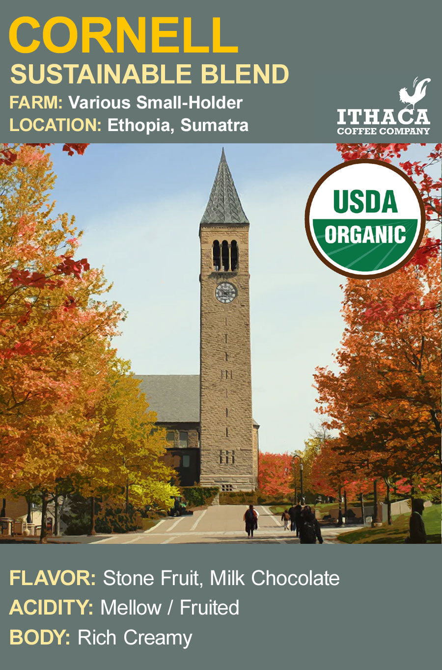 Cornell Sustainable Blend Organic