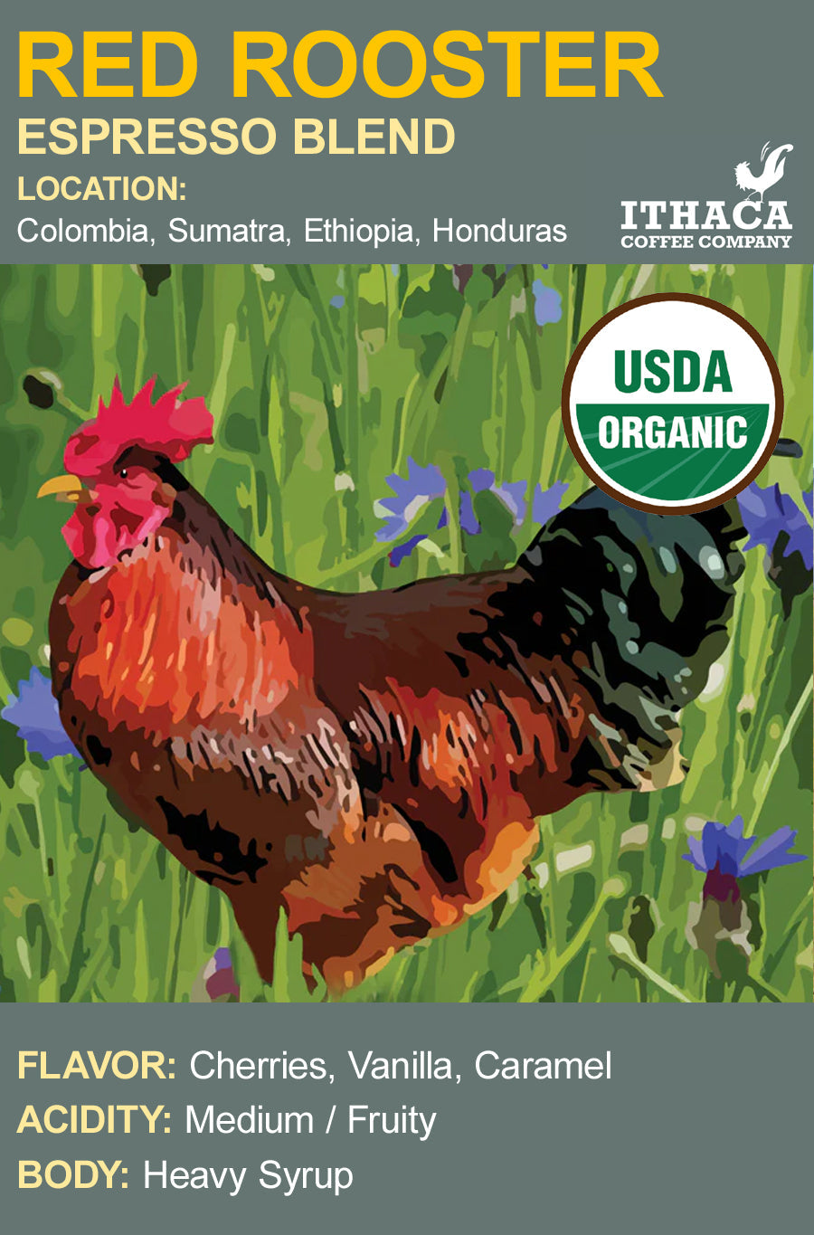 Red Rooster Espresso Organic