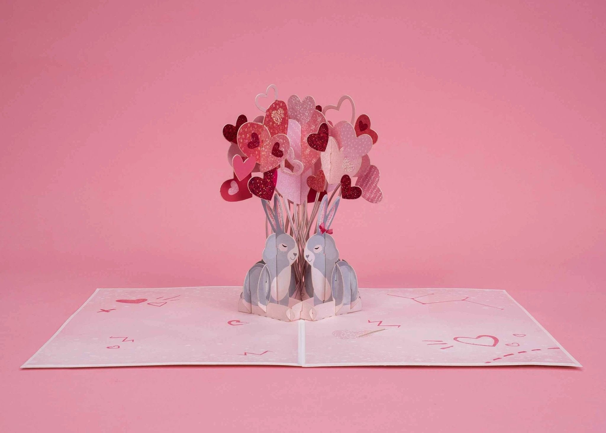 Love Bunnies Pop Up Card by Paper Love