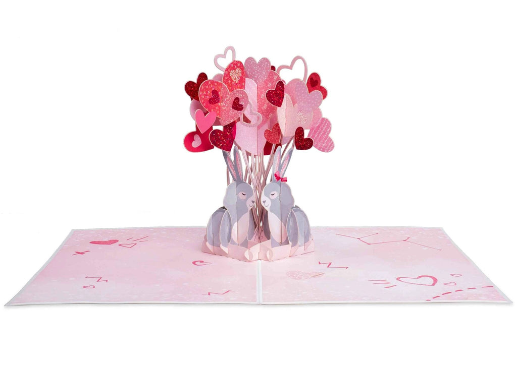 Love Bunnies Pop Up Card by Paper Love