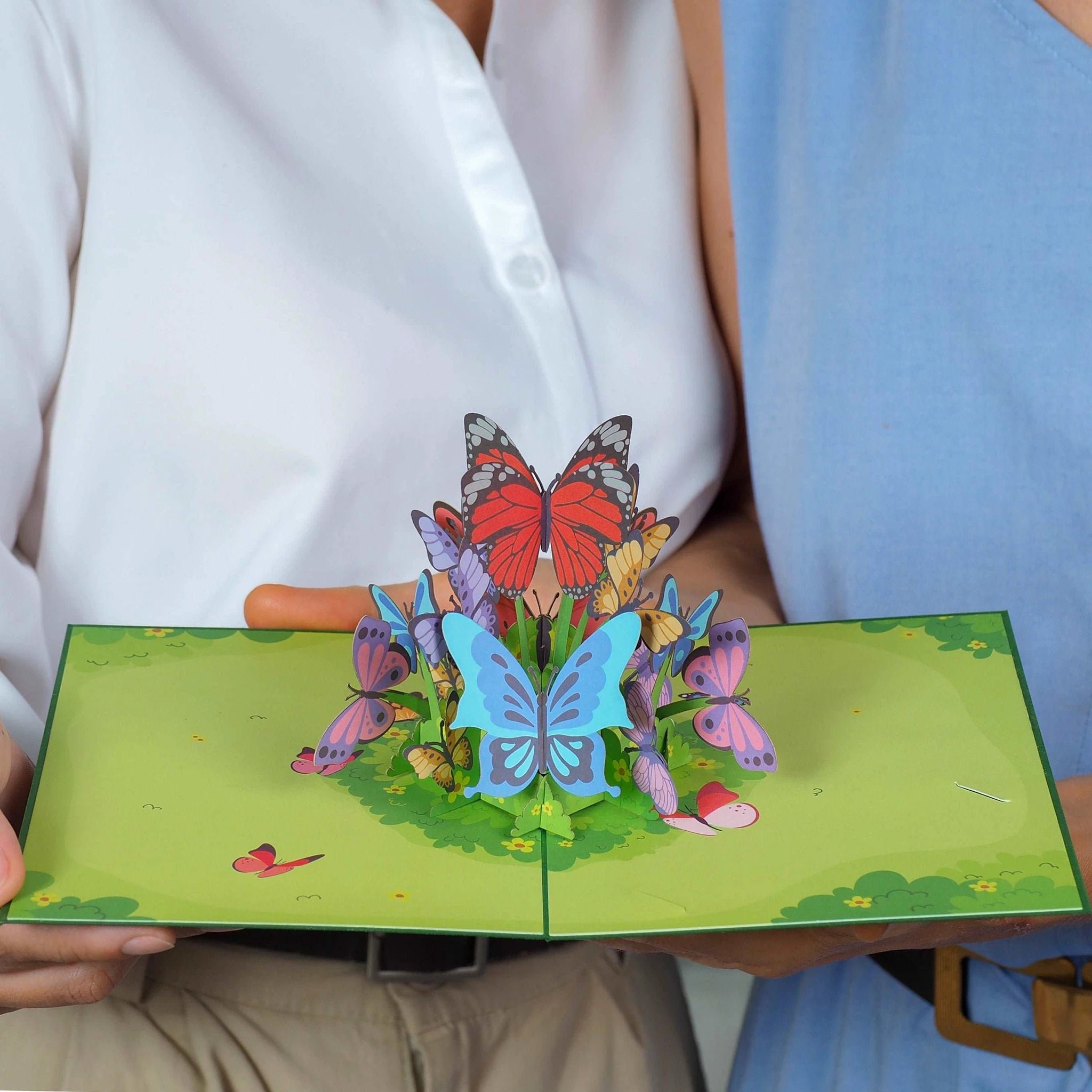 Butterflies Pop Up Card by Paper Love