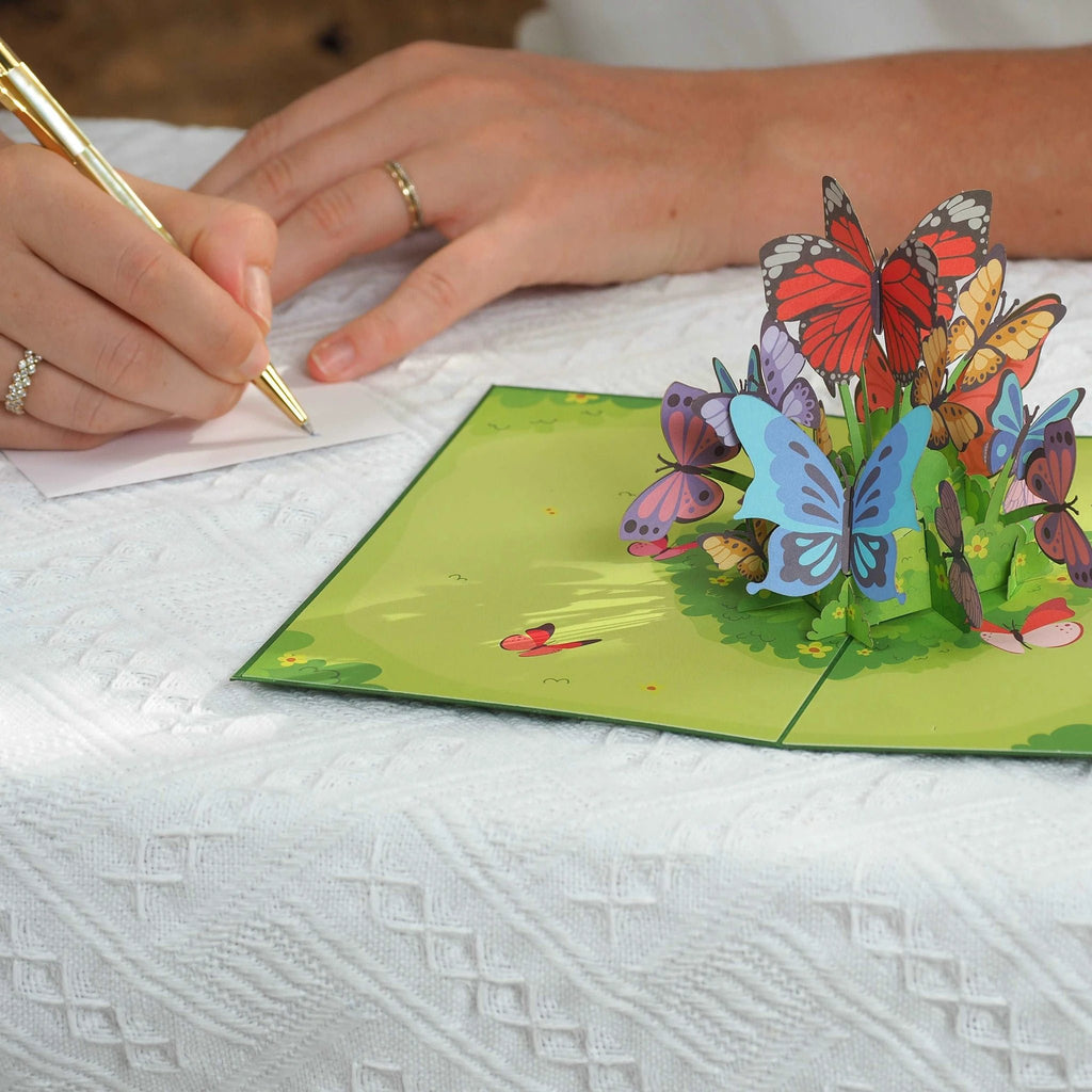 Butterflies Pop Up Card by Paper Love