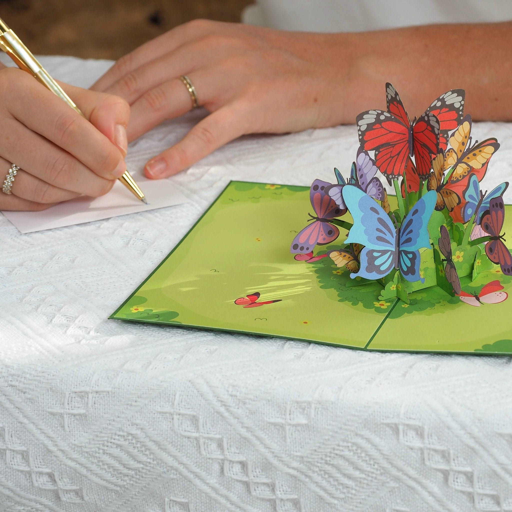 Butterflies Pop Up Card by Paper Love